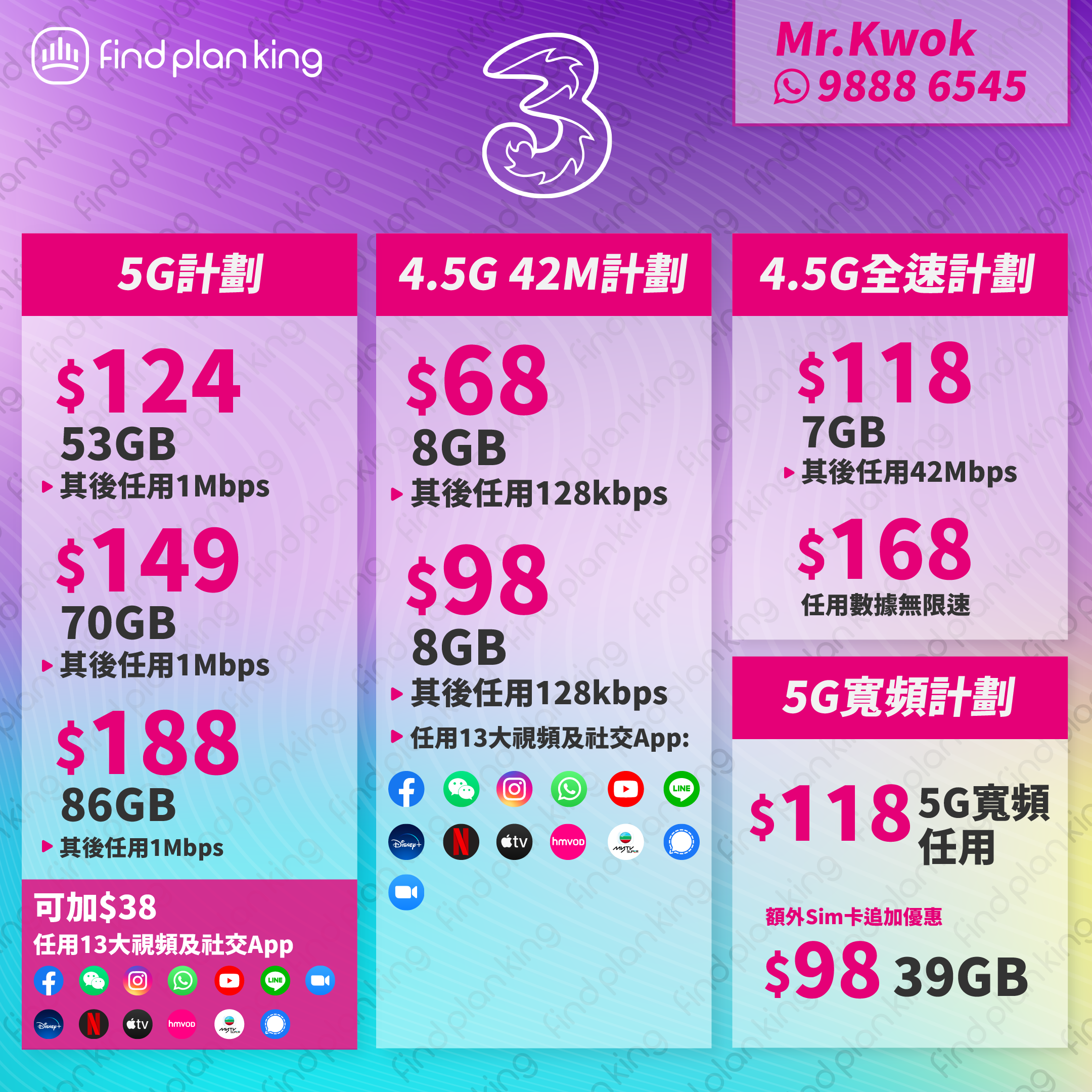 3HK 5G 4 5G 5G Plan 3hk-5g-4-5g-5g-plan